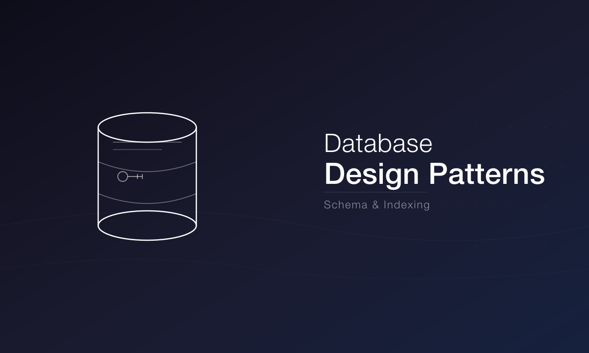 Database Design Patterns for Web Applications