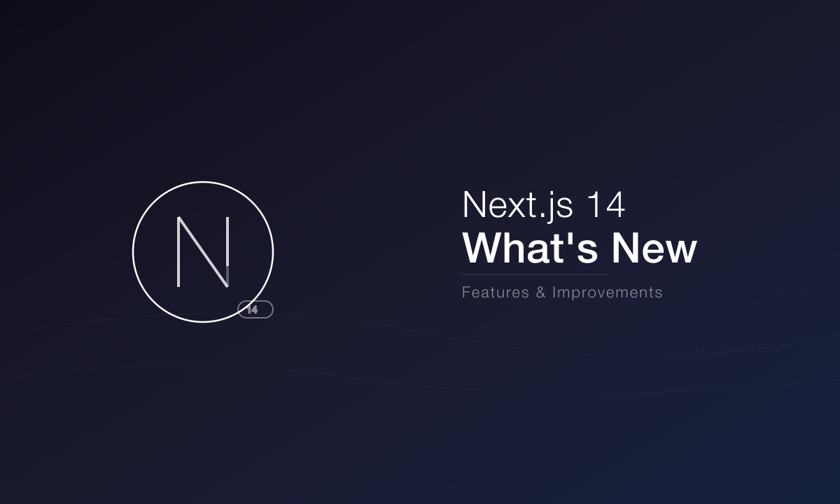 Next.js 14: What's New and Improved